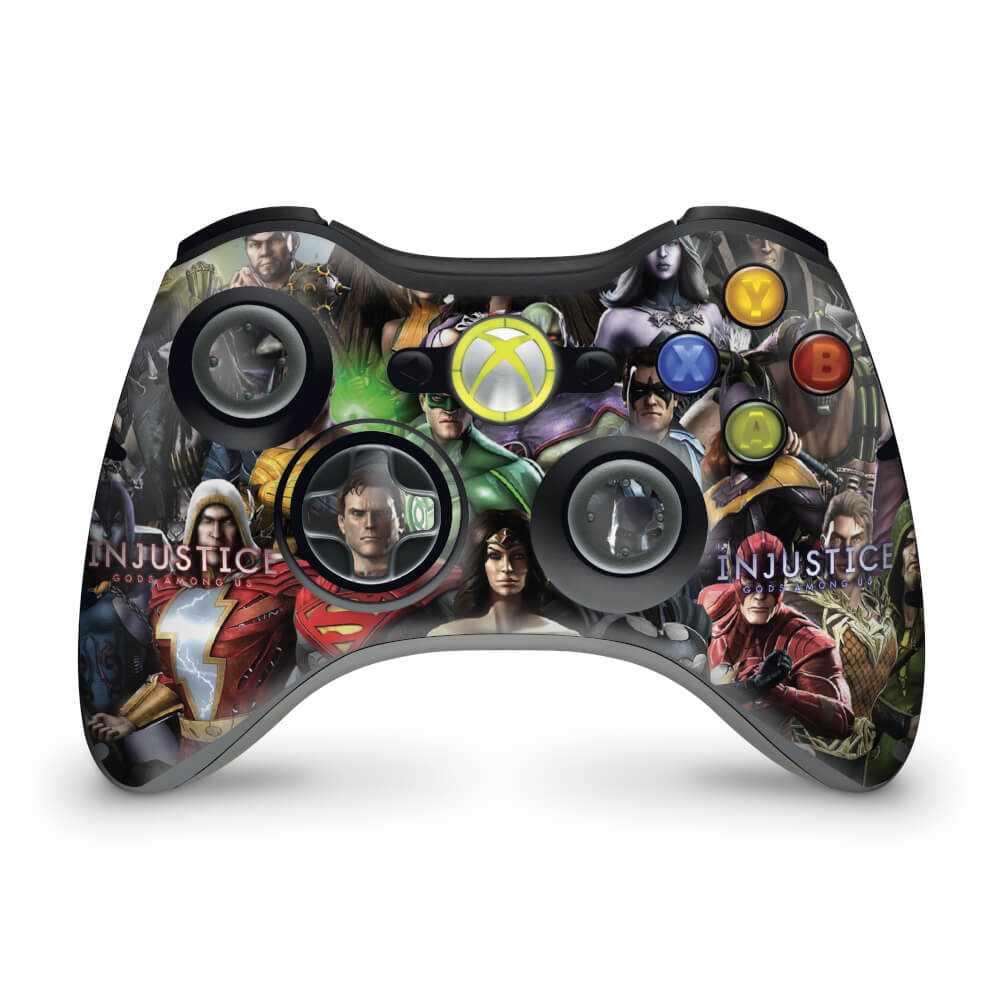 Skin Anti-Rage Xbox 360 Controle - Injustice