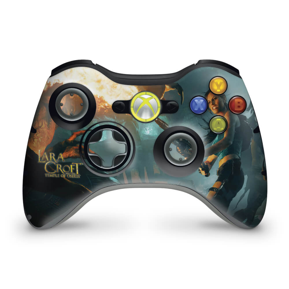 Skin Anti-Rage Xbox 360 Controle - Lara Croft Temple Osiris