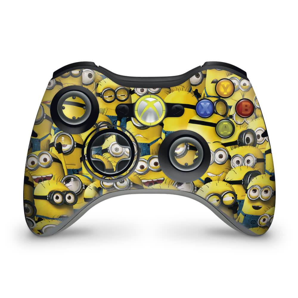 Skin Anti-Rage Xbox 360 Controle - Minions