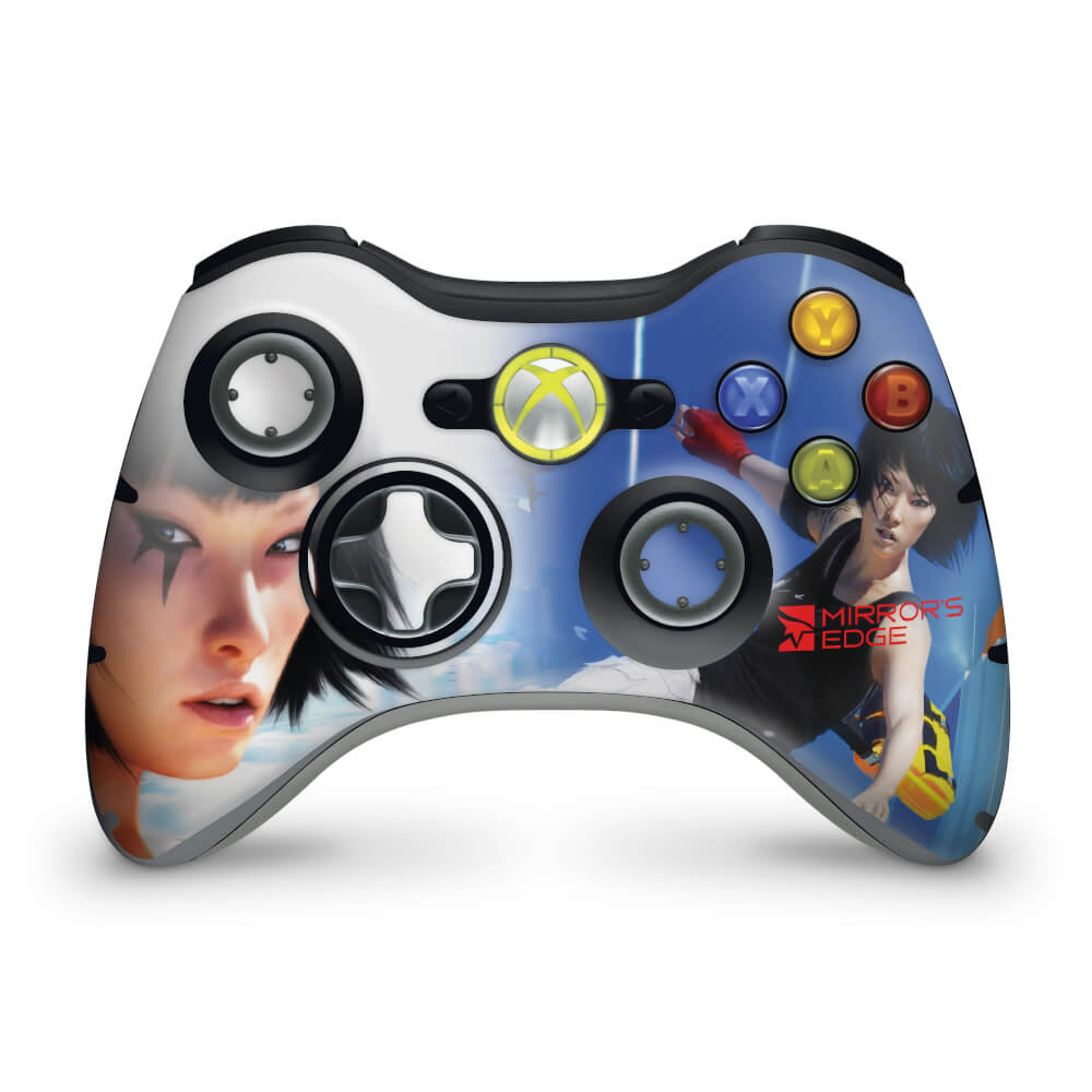 Skin Anti-Rage Xbox 360 Controle - Mirrors Edge