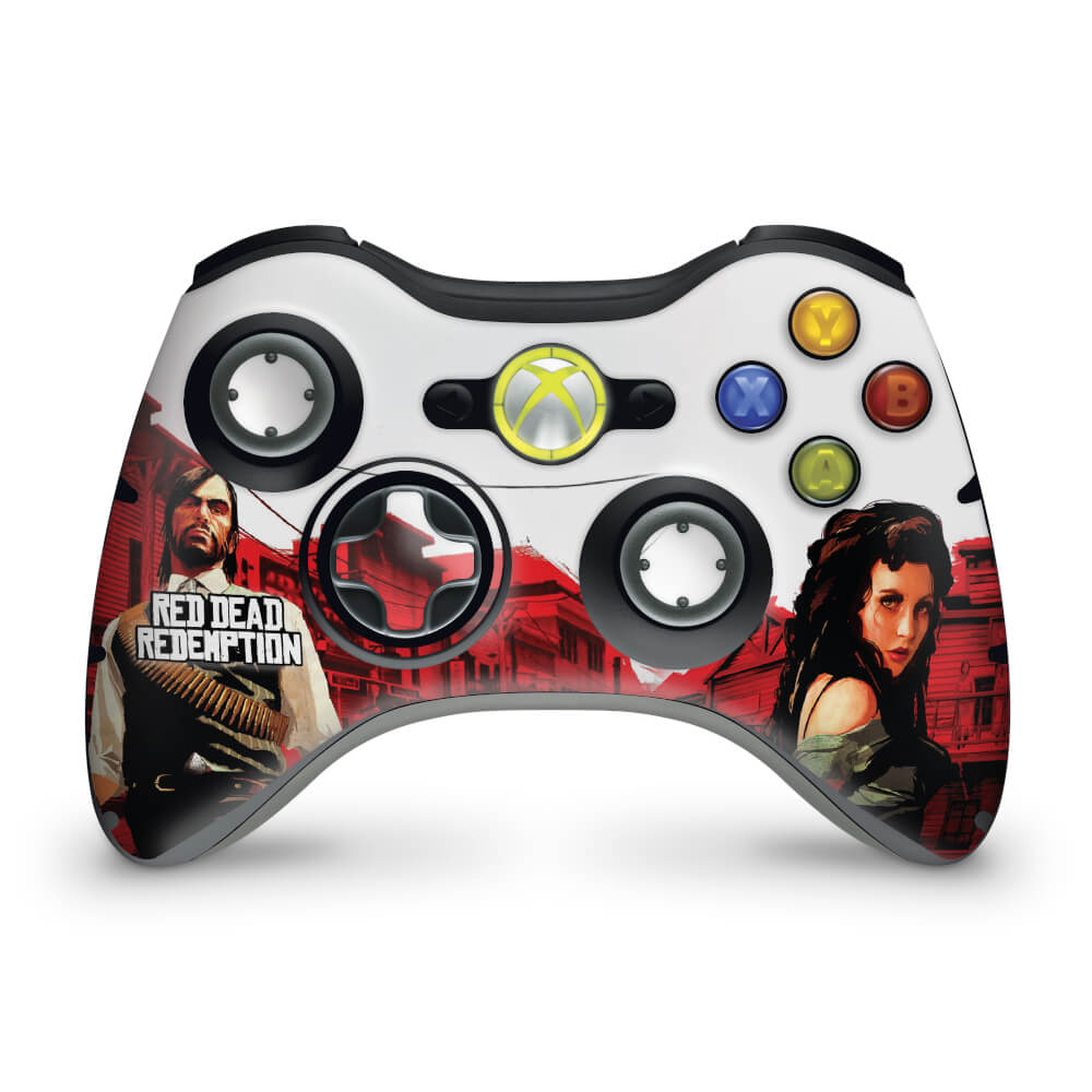 Skin Anti-Rage Xbox 360 Controle - Red Dead Redemption