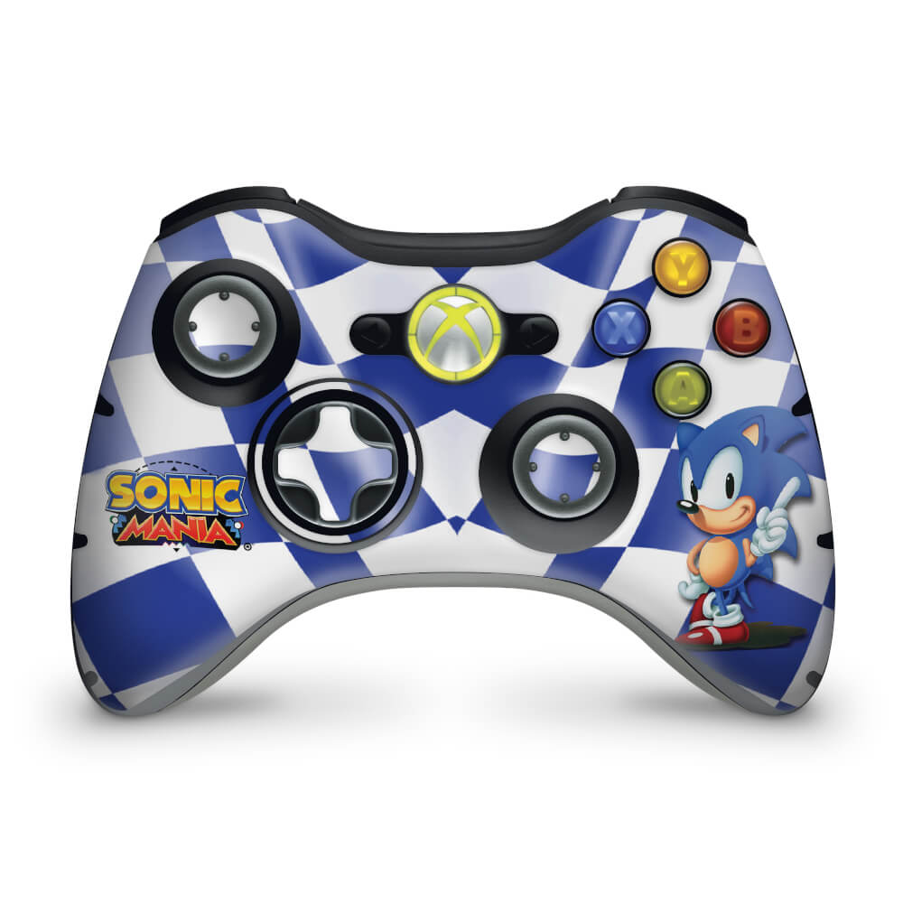 Skin Anti-Rage Xbox 360 Controle - Sonic The Hedgehog
