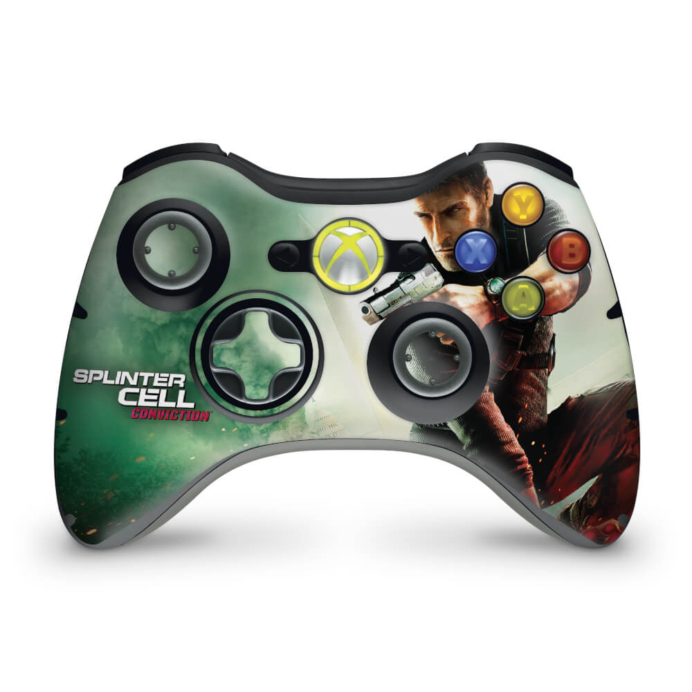 Skin Anti-Rage Xbox 360 Controle - Splinter Cell Conviction