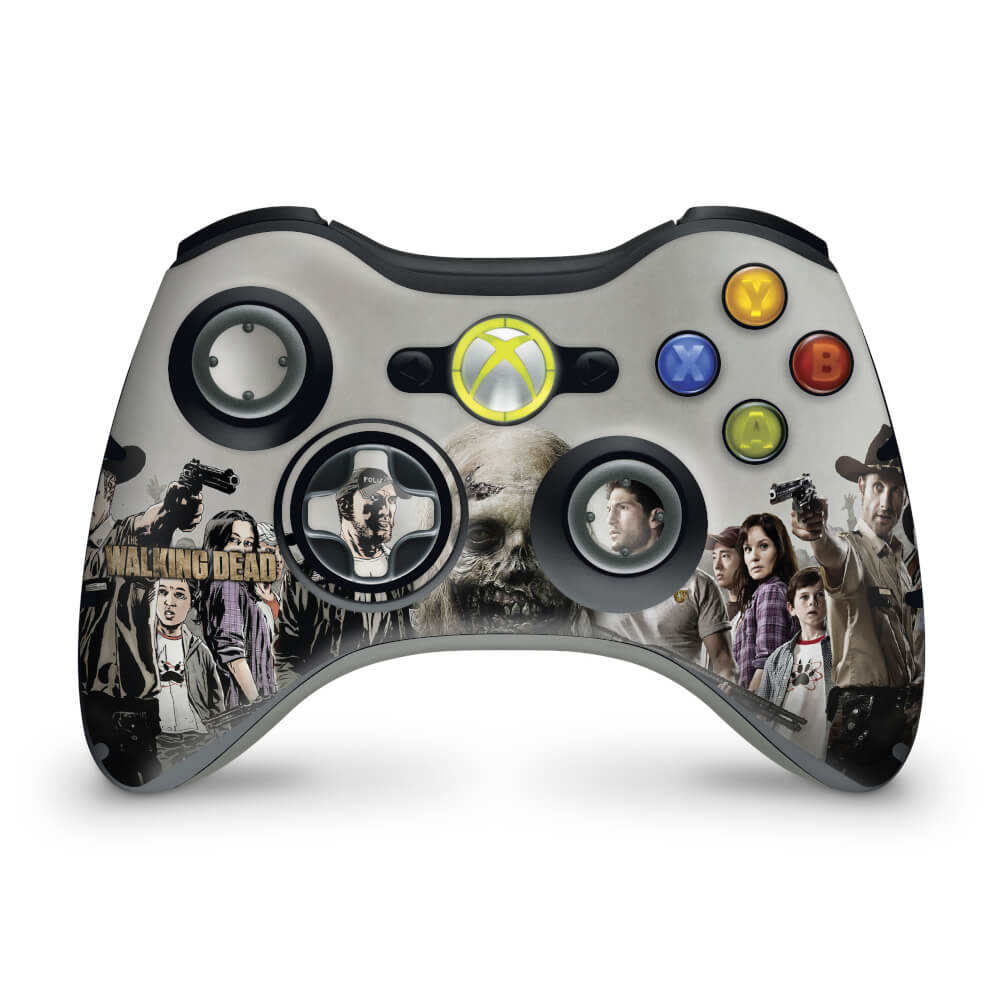 Skin Anti-Rage Xbox 360 Controle - The Walking Dead #a