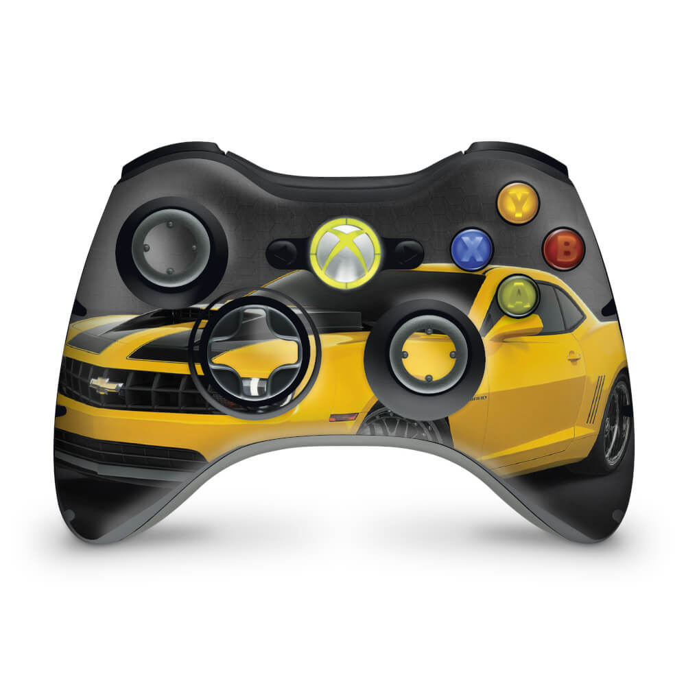 Skin Anti-Rage Xbox 360 Controle - Transformers Camaro