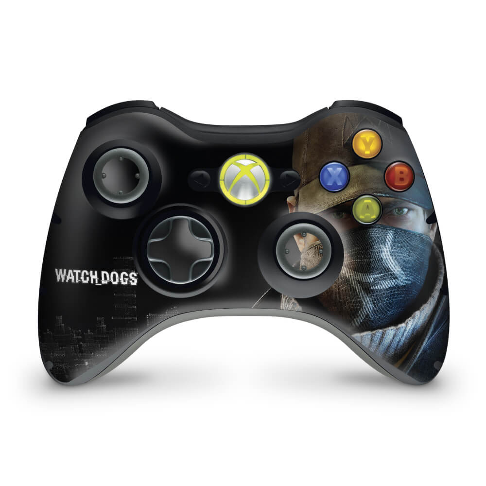 Skin Anti-Rage Xbox 360 Controle - Watch Dogs