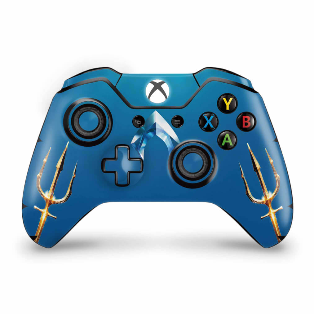 Skin Anti-Rage Xbox One Fat Controle - Aquaman