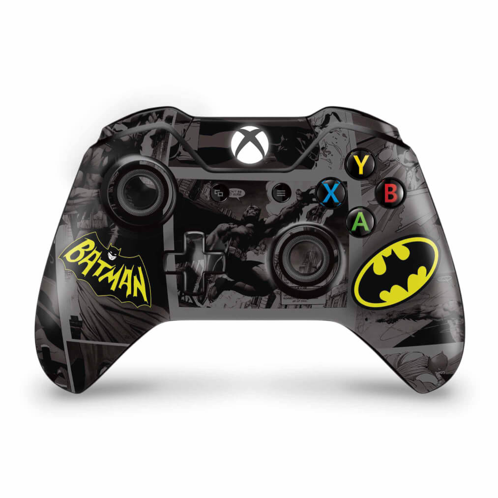 Skin Anti-Rage Xbox One Fat Controle - Batman Comics