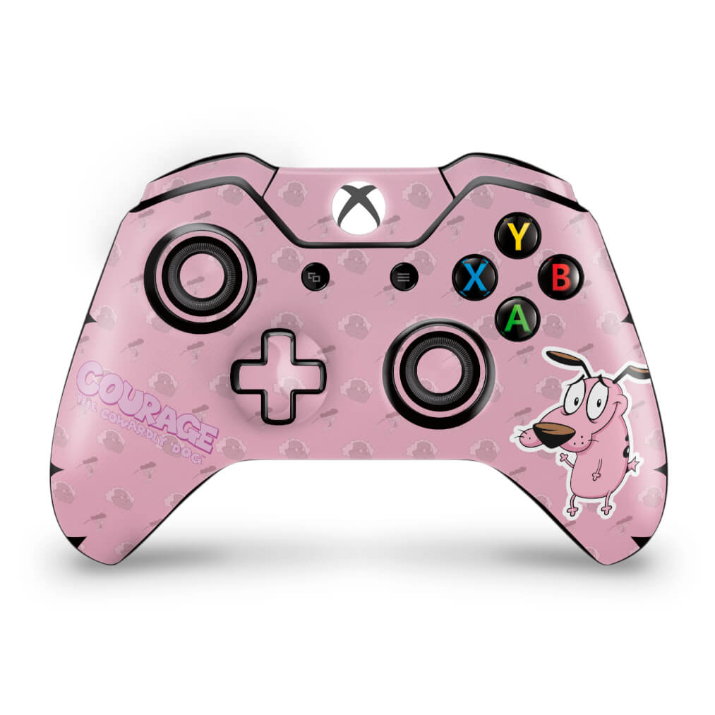 Skin Anti-Rage Xbox One Fat Controle - Coragem: O cão covarde