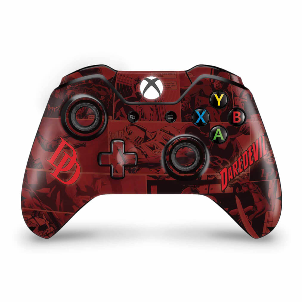 Skin Anti-Rage Xbox One Fat Controle - Daredevil Demolidor Comics