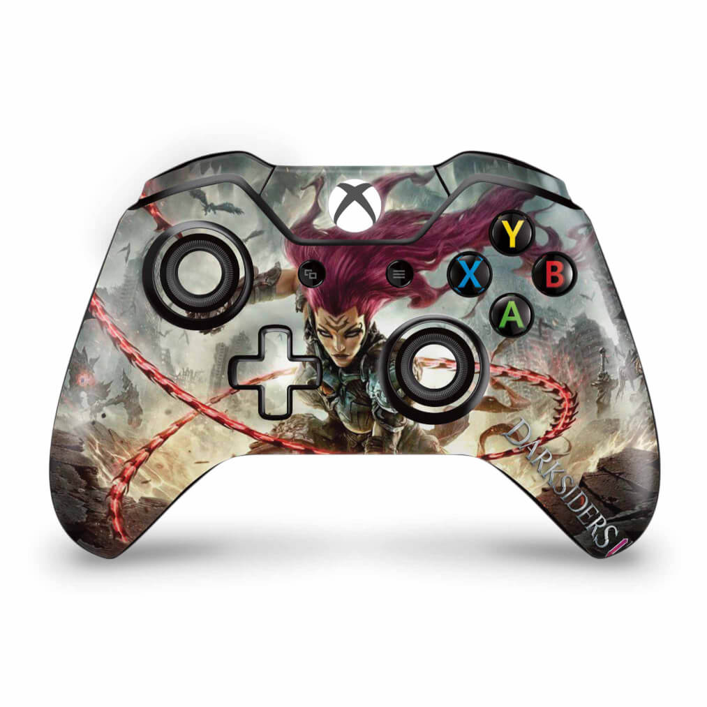 Skin Anti-Rage Xbox One Fat Controle - Darksiders 3