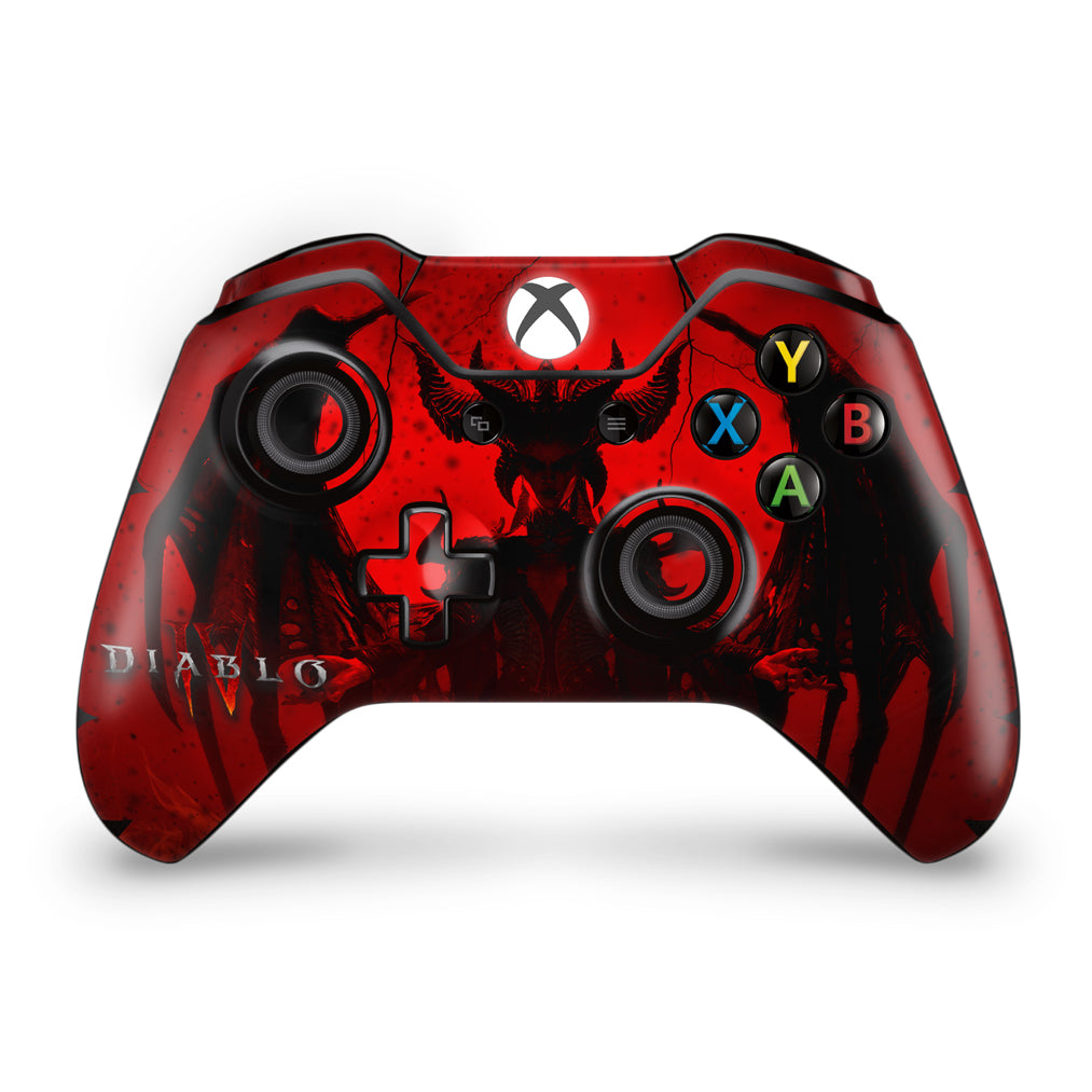 Skin Anti-Rage Xbox One Fat Controle - Diablo IV 4