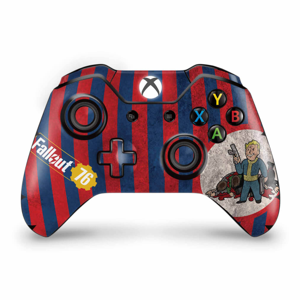 Skin Anti-Rage Xbox One Fat Controle - Fallout 76