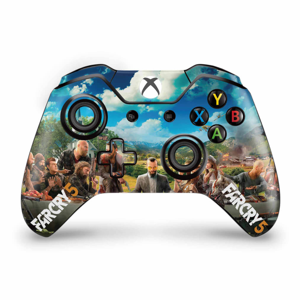 Skin Anti-Rage Xbox One Fat Controle - Far Cry 5