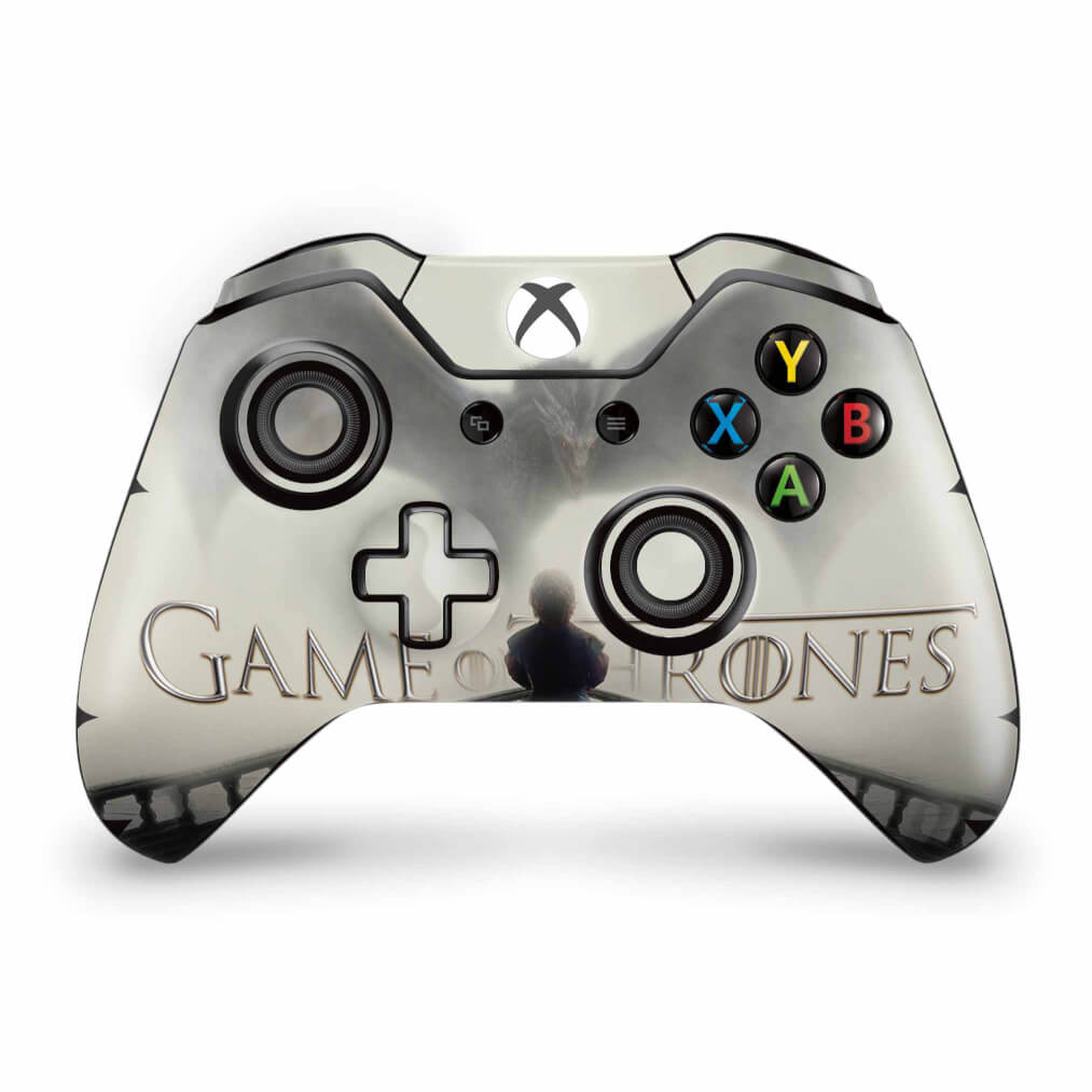Skin Anti-Rage Xbox One Fat Controle - Game of Thrones #B