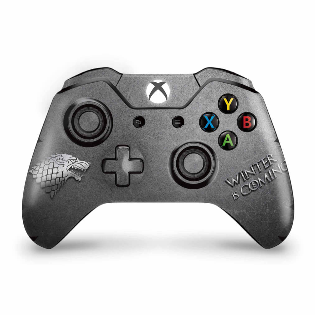 Skin Anti-Rage Xbox One Fat Controle - Game Of Thrones Stark