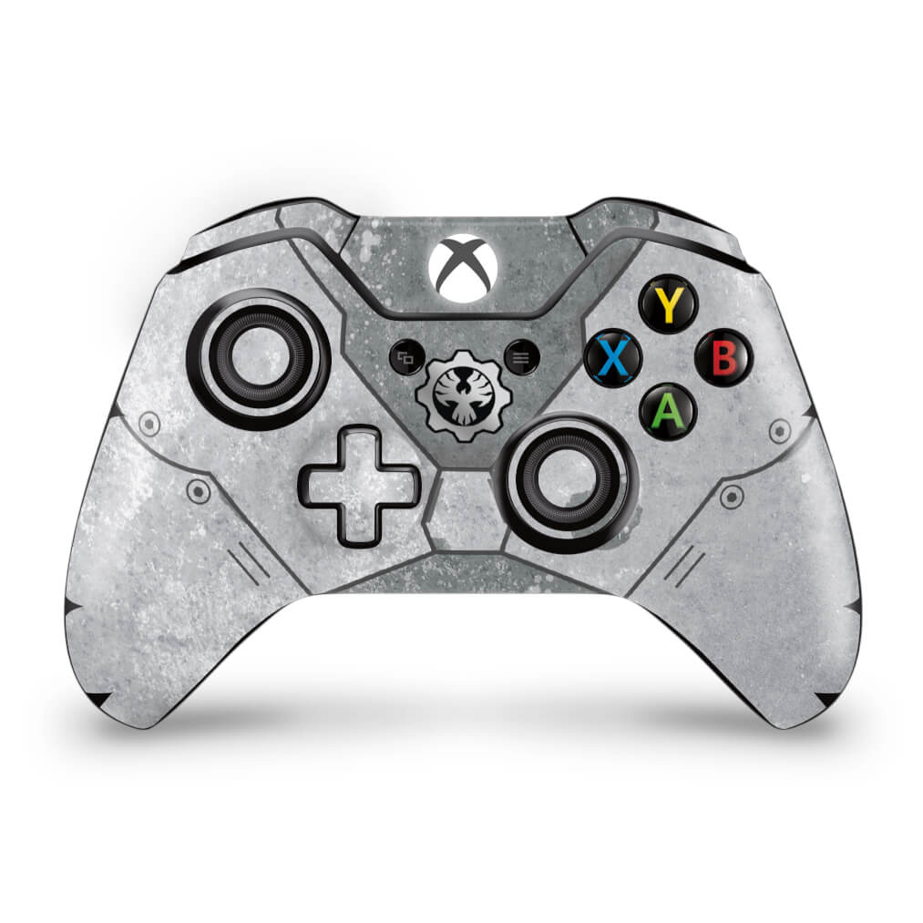 Skin Anti-Rage Xbox One Fat Controle - Gears 5 Special Edition Bundle