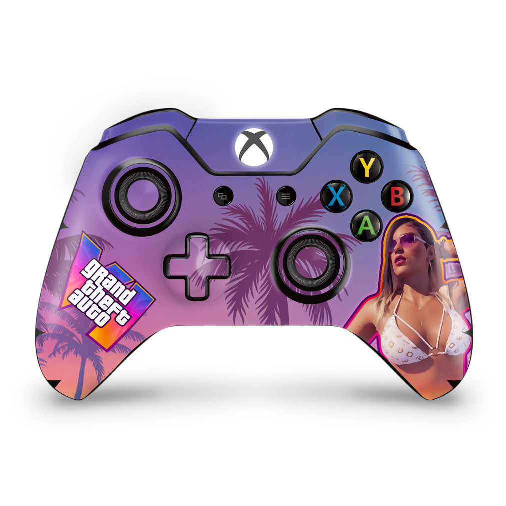 Skin Anti-Rage Xbox One Fat Controle - GTA 6 VI