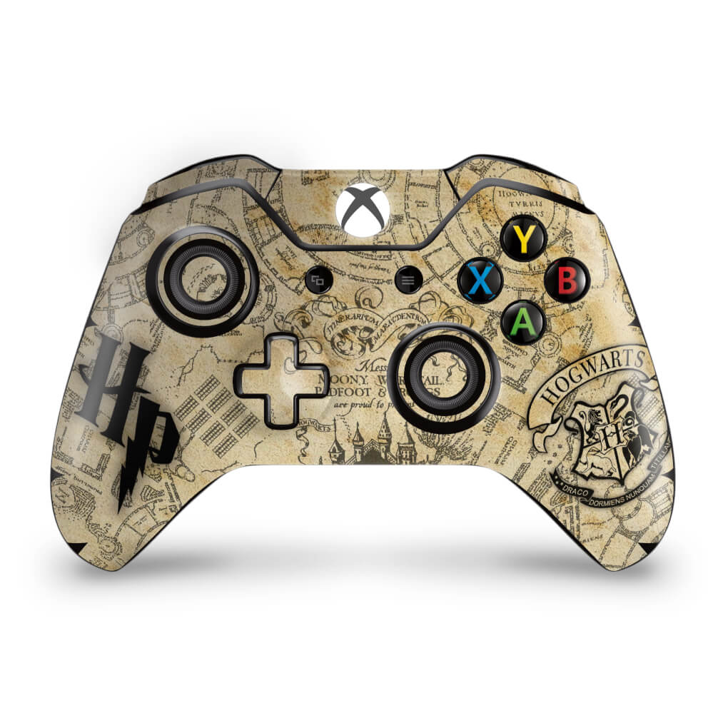 Skin Anti-Rage Xbox One Fat Controle - Harry Potter