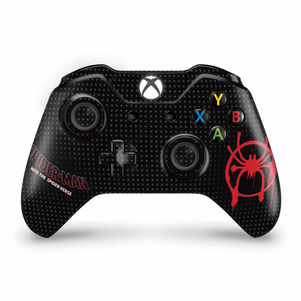 Skin Anti-Rage Xbox One Fat Controle - Homem-Aranha no Aranhaverso