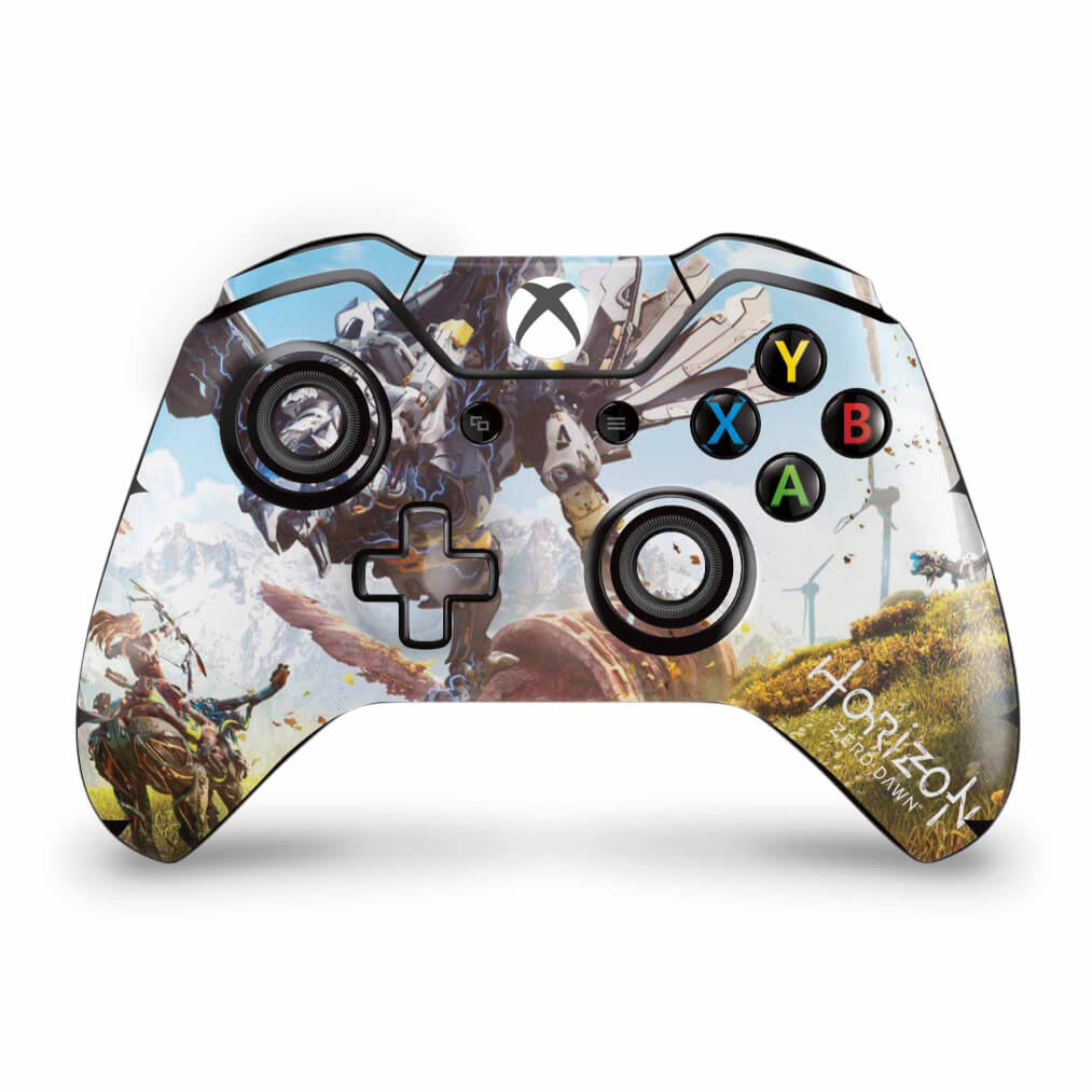 Skin Anti-Rage Xbox One Fat Controle - Horizon Zero Dawn