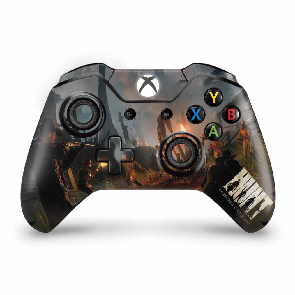 Skin Anti-Rage Xbox One Fat Controle - Hunt: Horrors of the Gilded Age