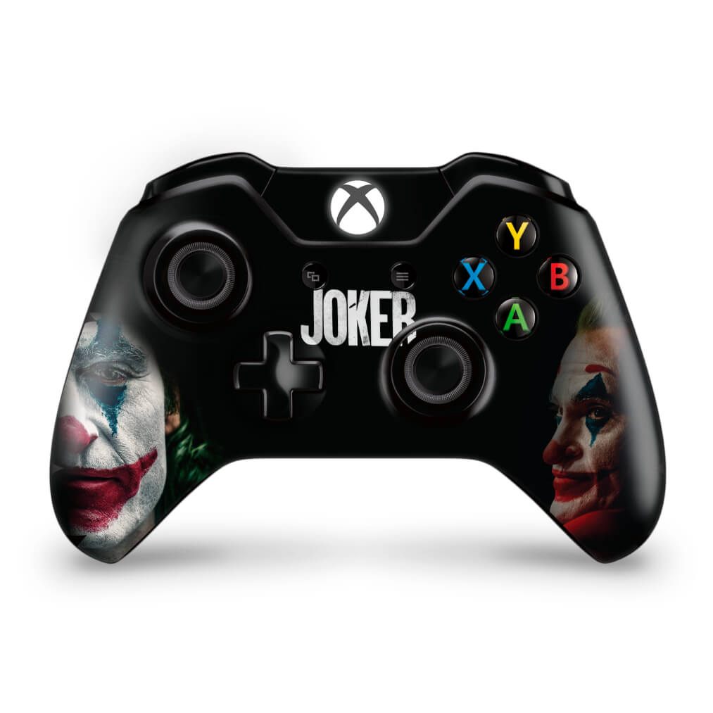 Skin Anti-Rage Xbox One Fat Controle - Joker Coringa Filme