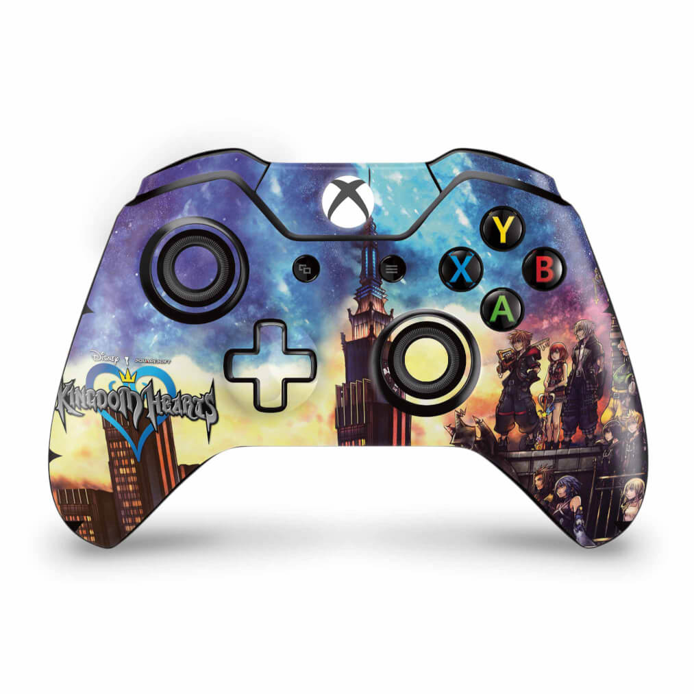 Skin Anti-Rage Xbox One Fat Controle - Kingdom Hearts