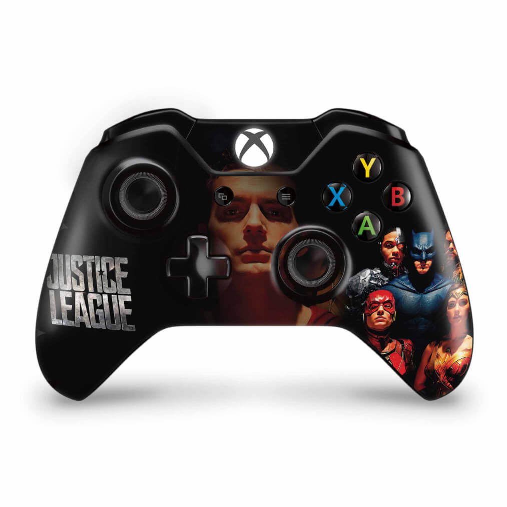 Skin Anti-Rage Xbox One Fat Controle - Liga da Justiça