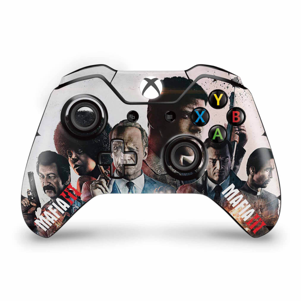 Skin Anti-Rage Xbox One Fat Controle - Mafia 3