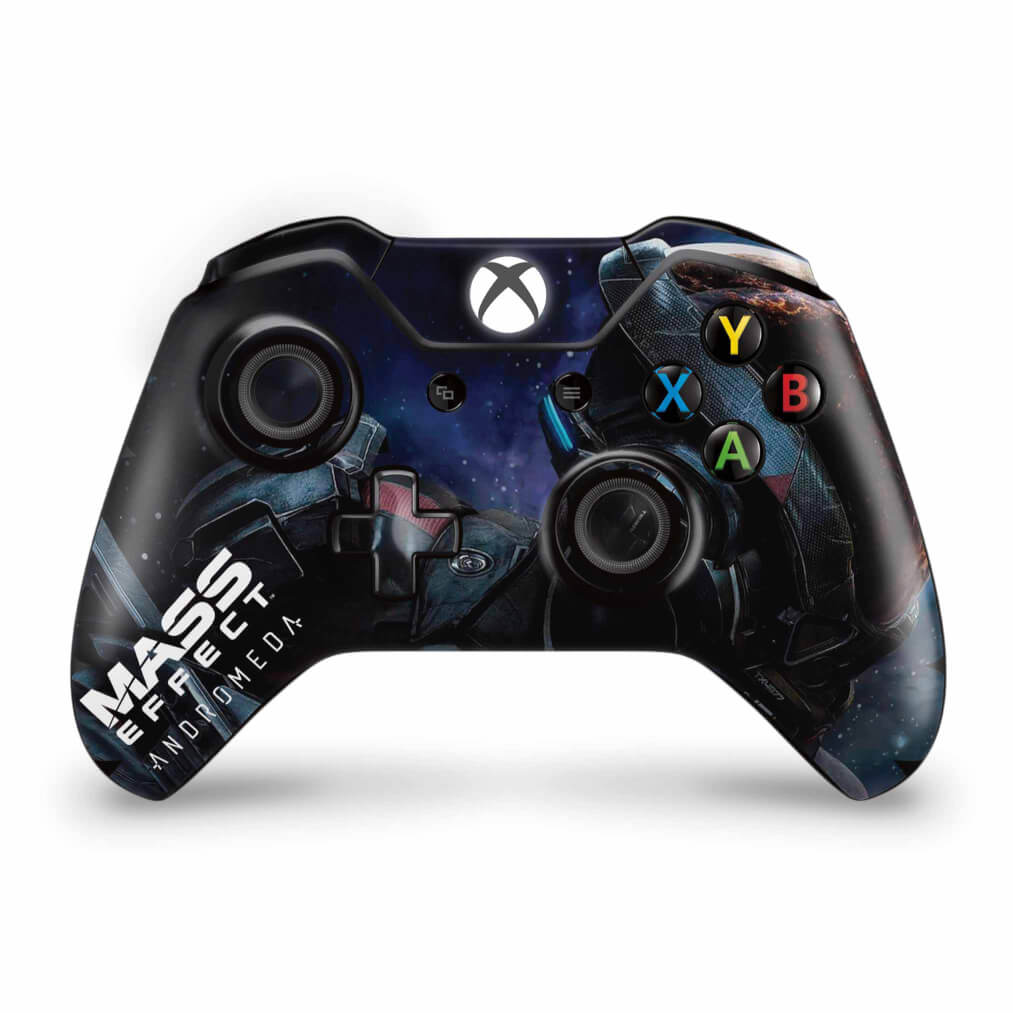 Skin Anti-Rage Xbox One Fat Controle - Mass Effect: Andromeda