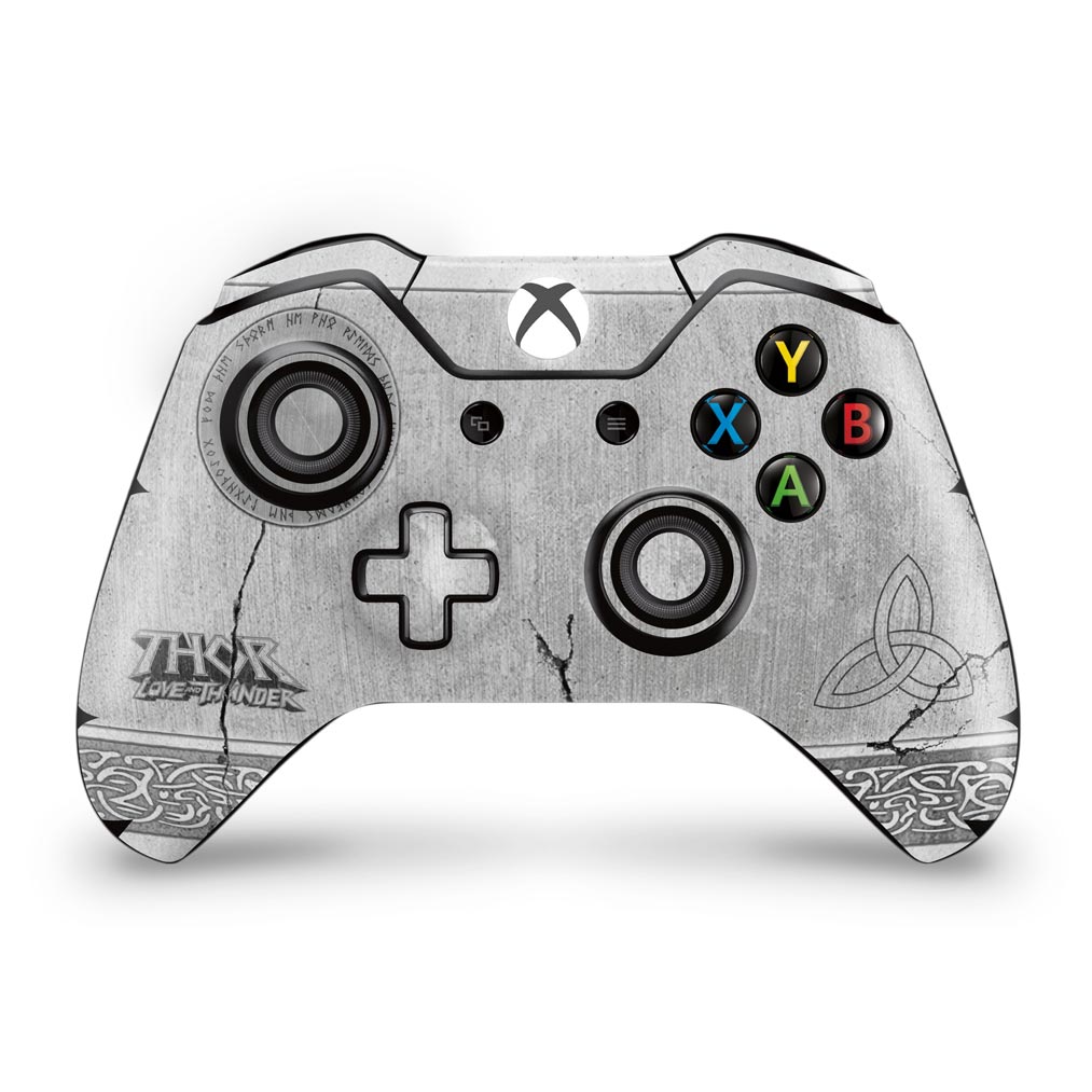 Skin Anti-Rage Xbox One Fat Controle - Mjolnir Thor Amor e Trovão