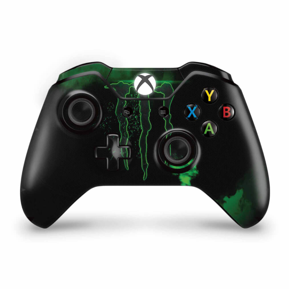 Skin Anti-Rage Xbox One Fat Controle - Monster Energy Drink