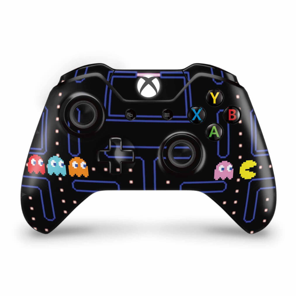 Skin Anti-Rage Xbox One Fat Controle - Pac Man