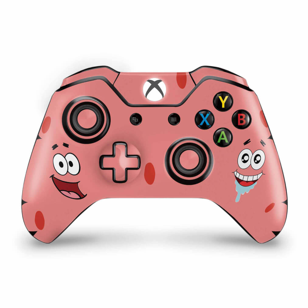 Skin Anti-Rage Xbox One Fat Controle - Patrick Bob Esponja