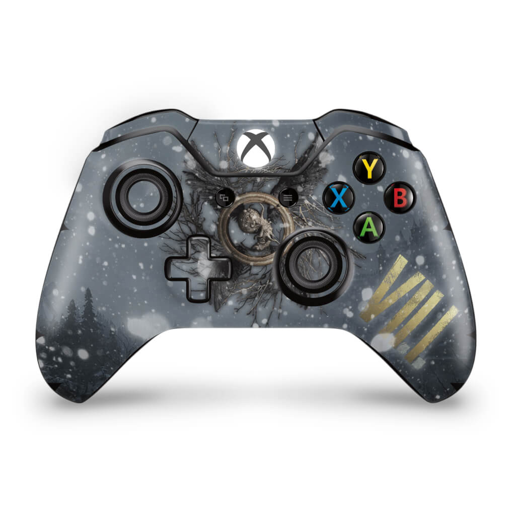 Skin Anti-Rage Xbox One Fat Controle - Resident Evil Village