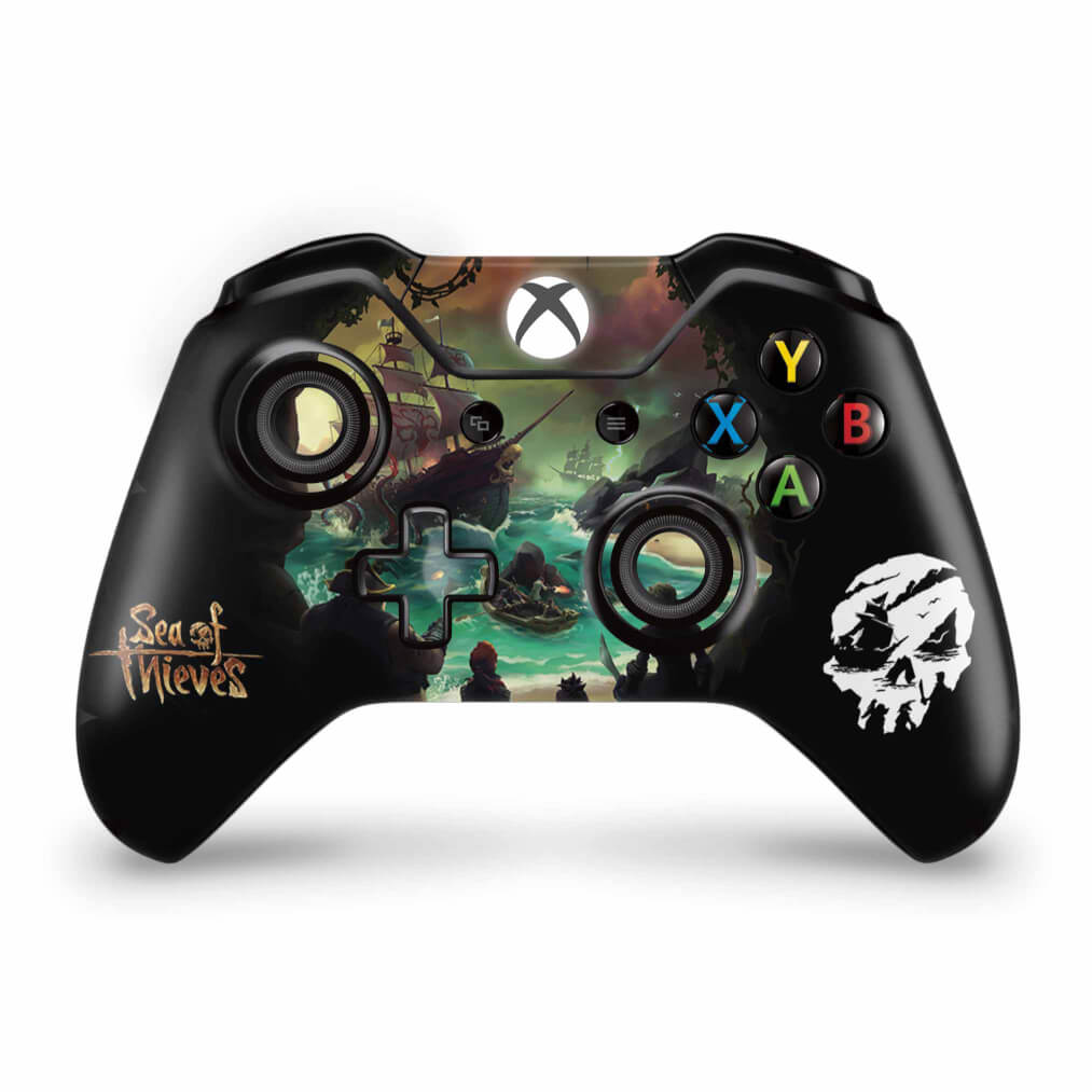 Skin Anti-Rage Xbox One Fat Controle - Sea Of Thieves