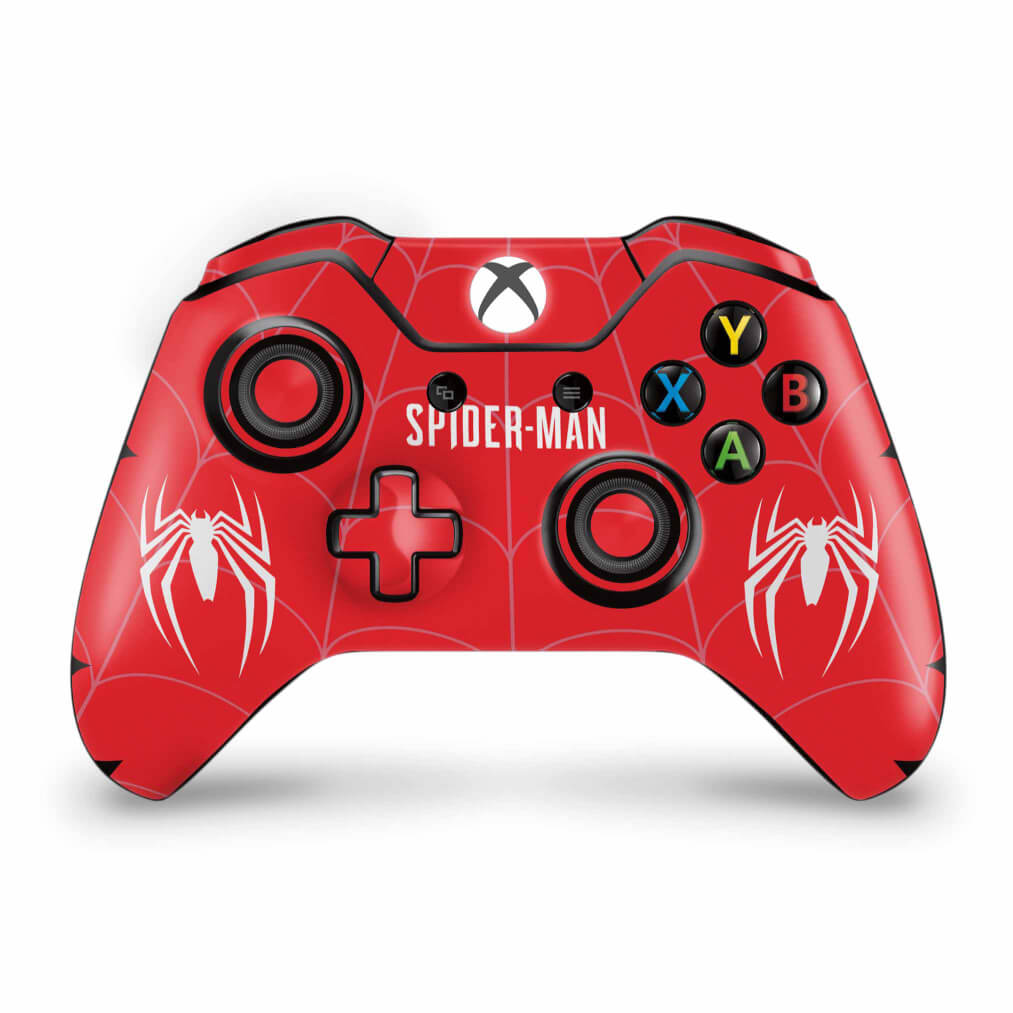 Skin Anti-Rage Xbox One Fat Controle - Spider-man Bundle
