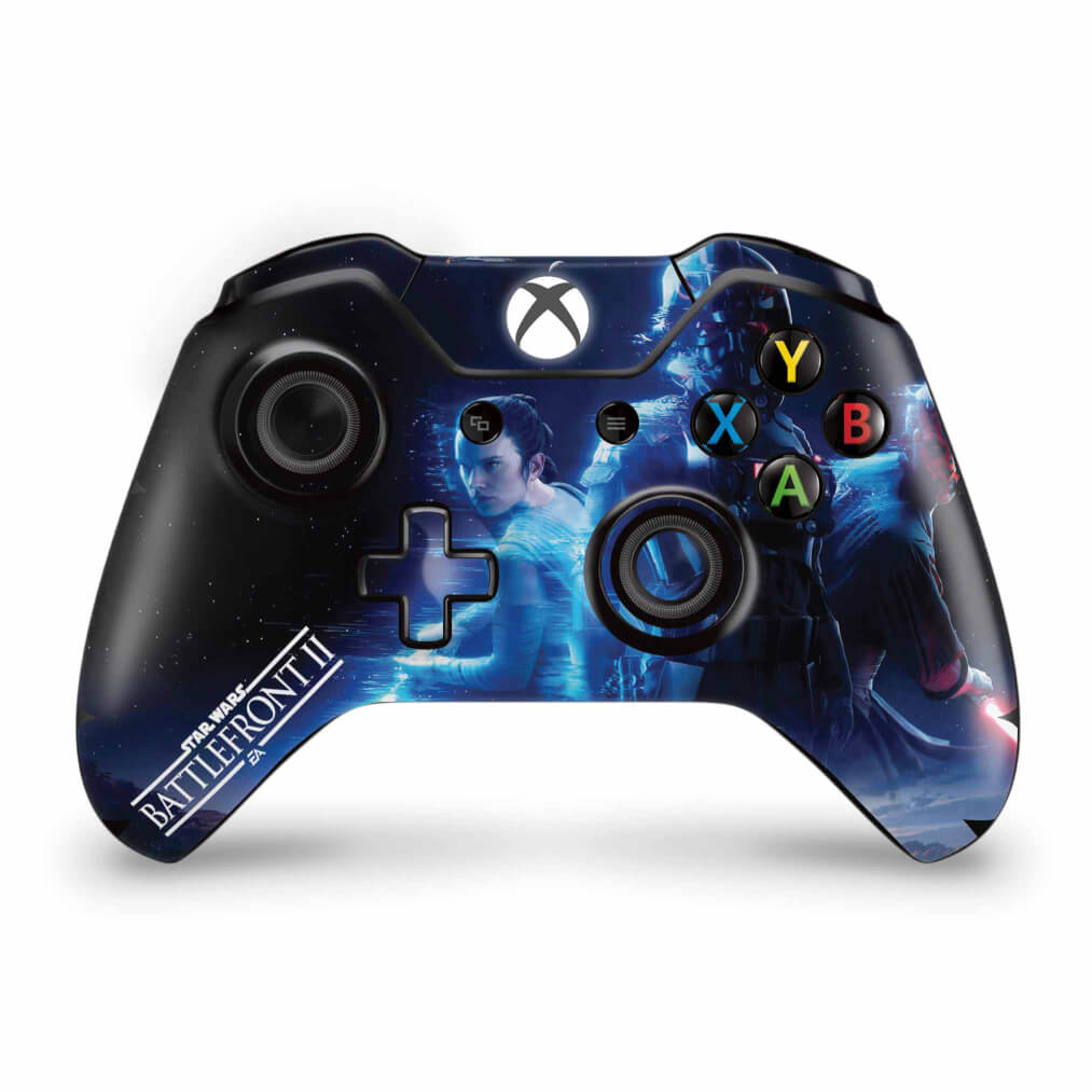 Skin Anti-Rage Xbox One Fat Controle - Star Wars - Battlefront 2
