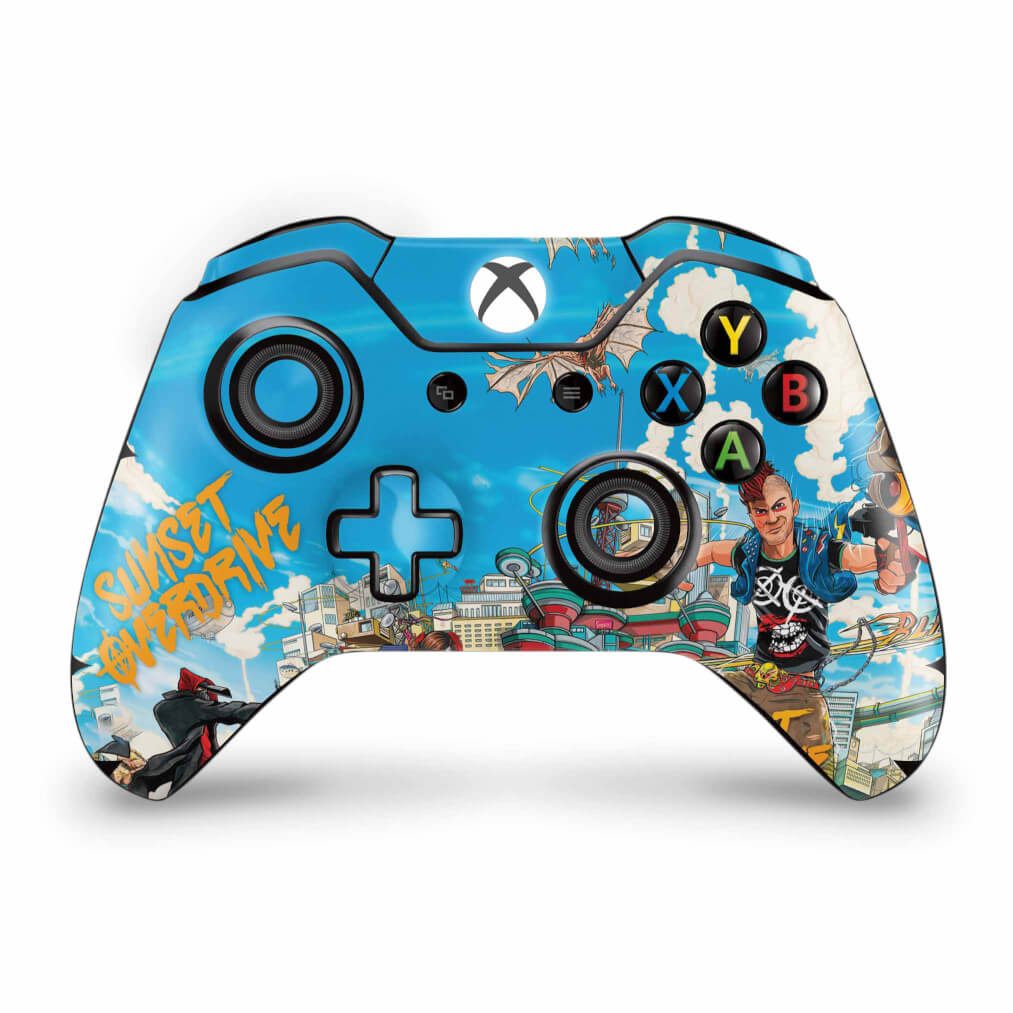 Skin Anti-Rage Xbox One Fat Controle - Sunset Overdrive