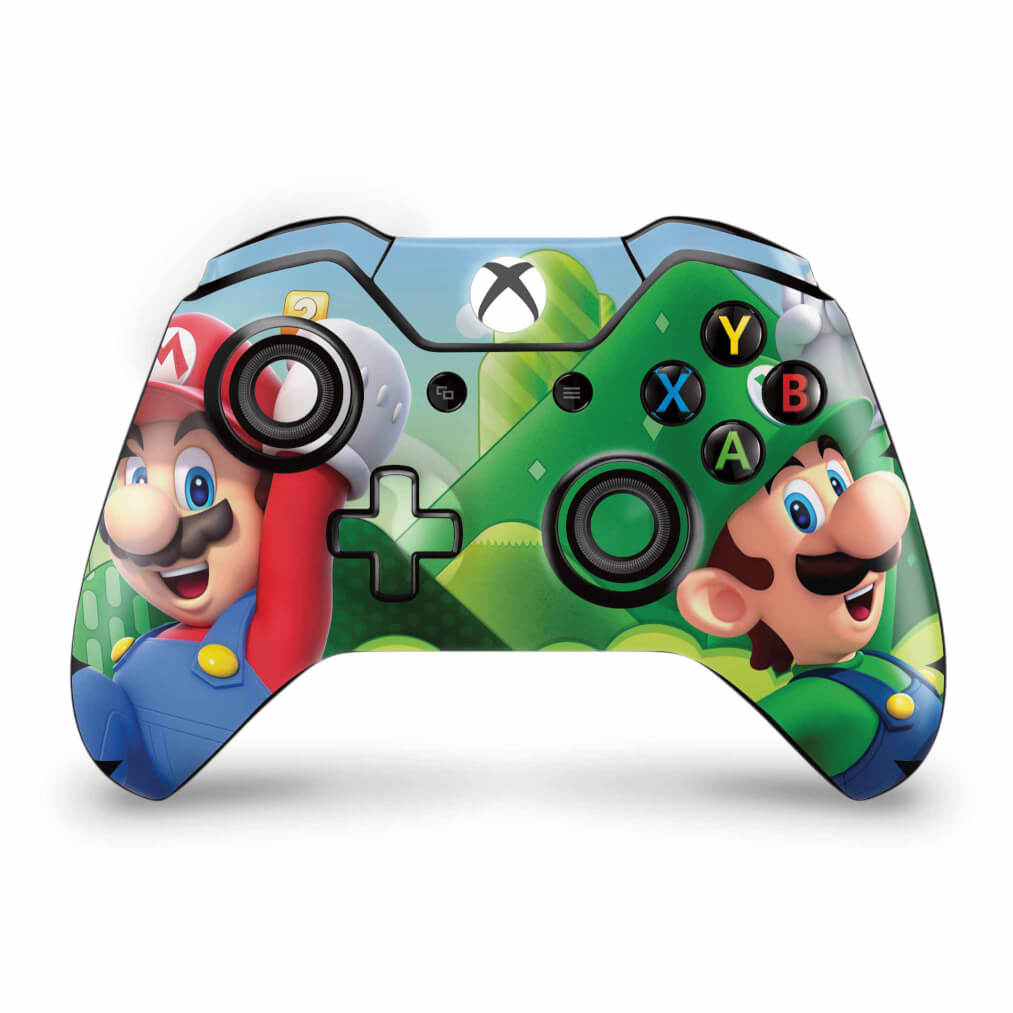 Skin Anti-Rage Xbox One Fat Controle - Super Mario Bros