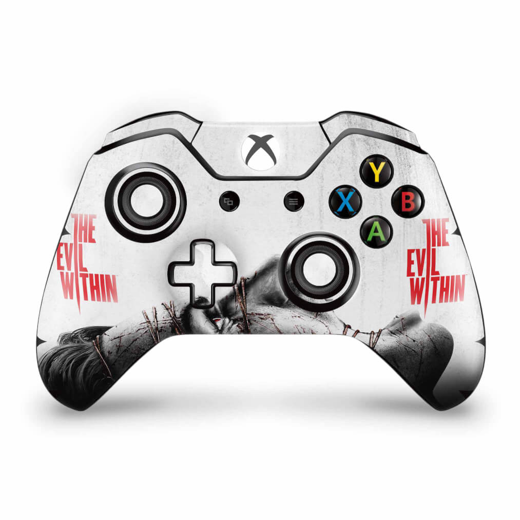 Skin Anti-Rage Xbox One Fat Controle - The Evil Within