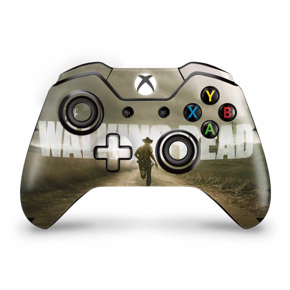 Skin Anti-Rage Xbox One Fat Controle - The Walking Dead