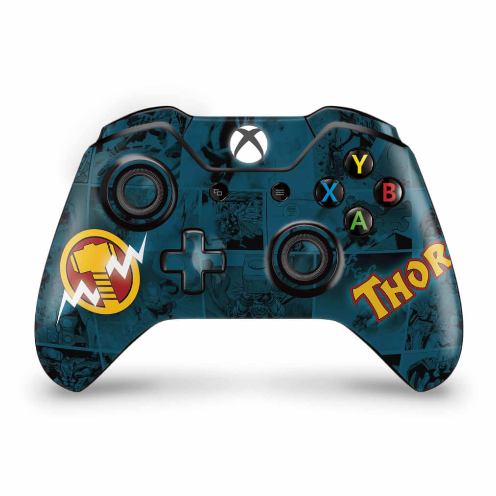 Skin Anti-Rage Xbox One Fat Controle - Thor Comics