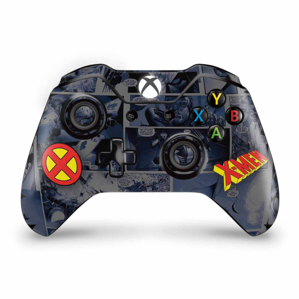 Skin Anti-Rage Xbox One Fat Controle - X-Men Comics