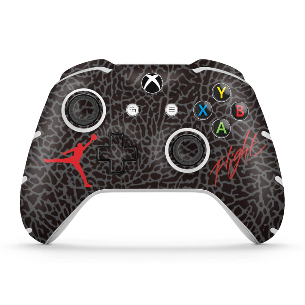 Skin Anti-Rage Xbox One Slim X Controle - Air Jordan Flight