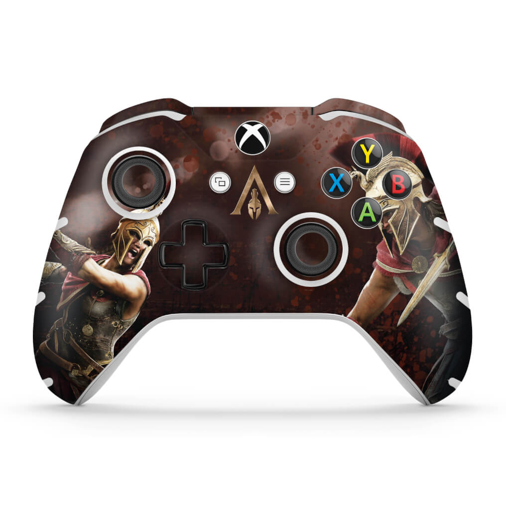 Skin Anti-Rage Xbox One Slim X Controle - Assassins Creed Odyssey