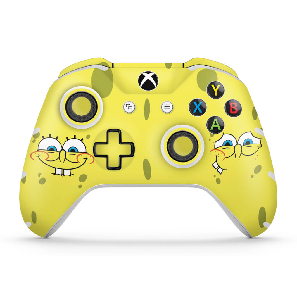 Skin Anti-Rage Xbox One Slim X Controle - Bob Esponja