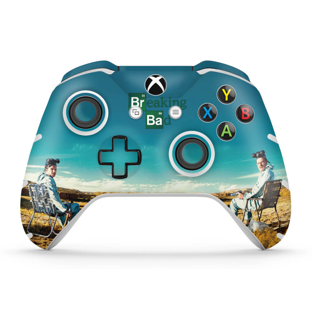Skin Anti-Rage Xbox One Slim X Controle - Breaking Bad
