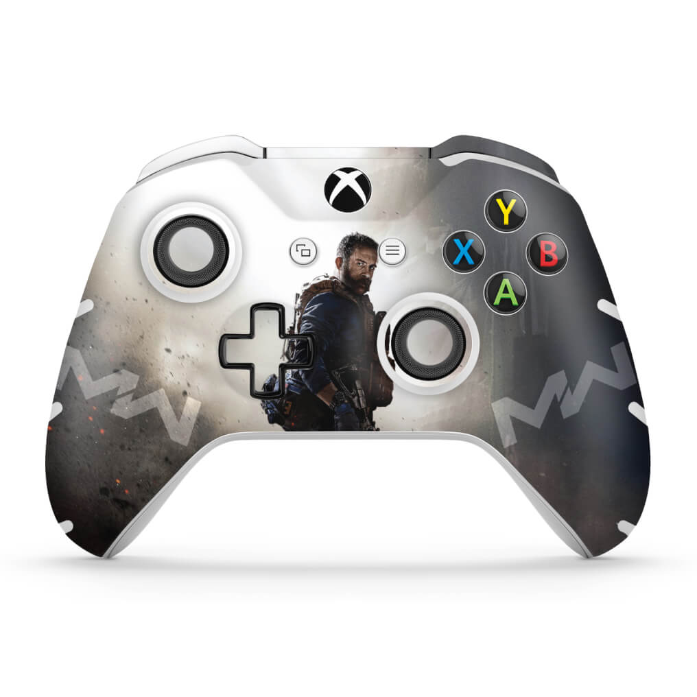 Skin Anti-Rage Xbox One Slim X Controle - Call Of Duty Modern Warfare
